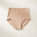 Maggie's high-waisted smoothing brief in nude
